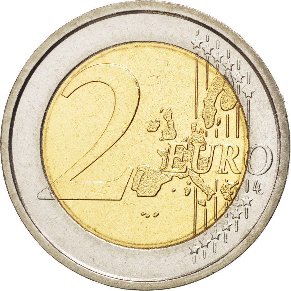 SAN MARINO, 2 Euro, 2004, Rome, KM #467, MS(63), Bi-Metallic, 25.75, 8.49