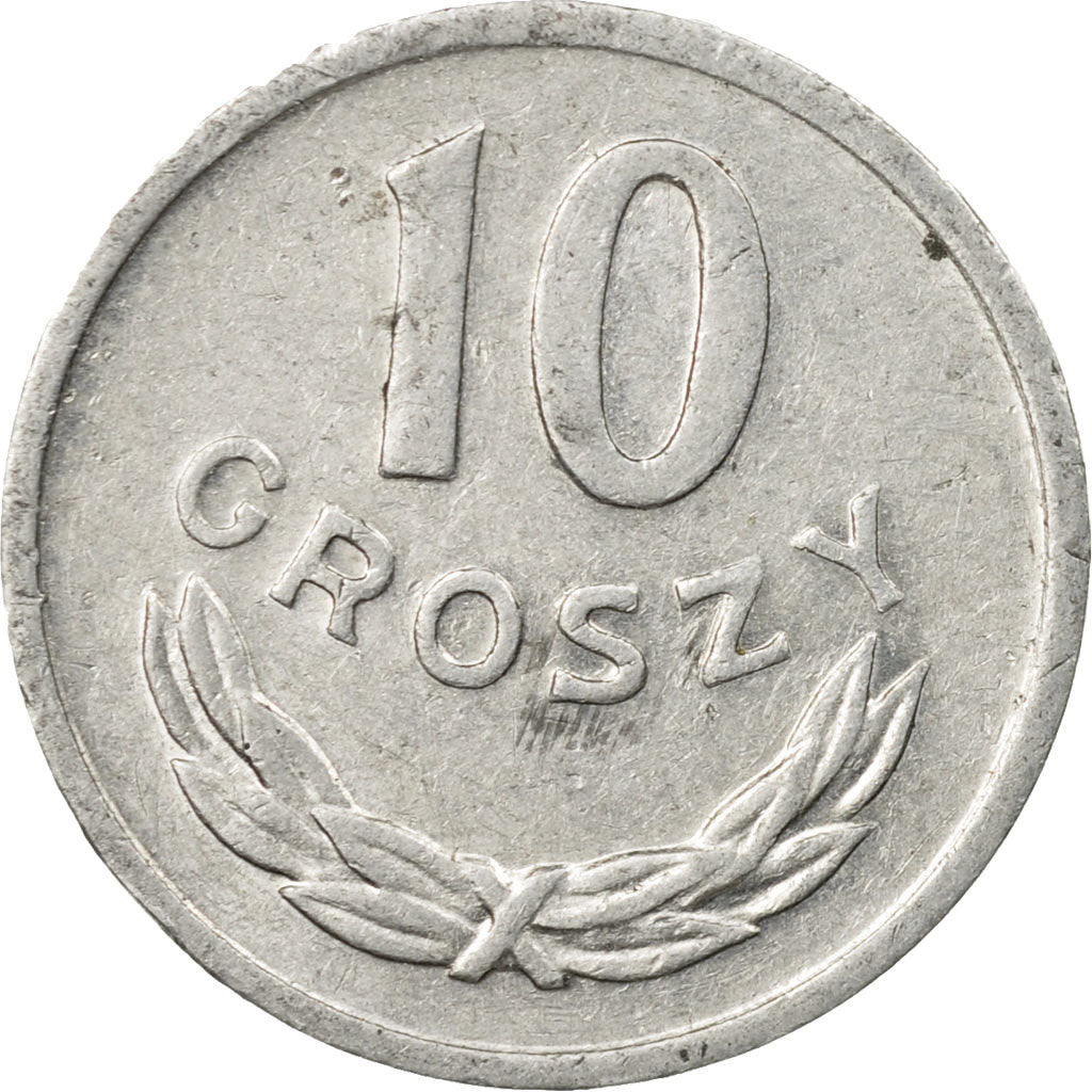 Monnaie, Pologne, 10 Groszy, 1981, Warsaw, TTB, Aluminium, KM:AA47
