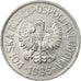 Moneta, Polska, 20 Groszy, 1985, Warsaw, EF(40-45), Aluminium, KM:A47