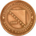 Coin, BOSNIA-HERZEGOVINA, 20 Feninga, 1998, EF(40-45), Copper Plated Steel