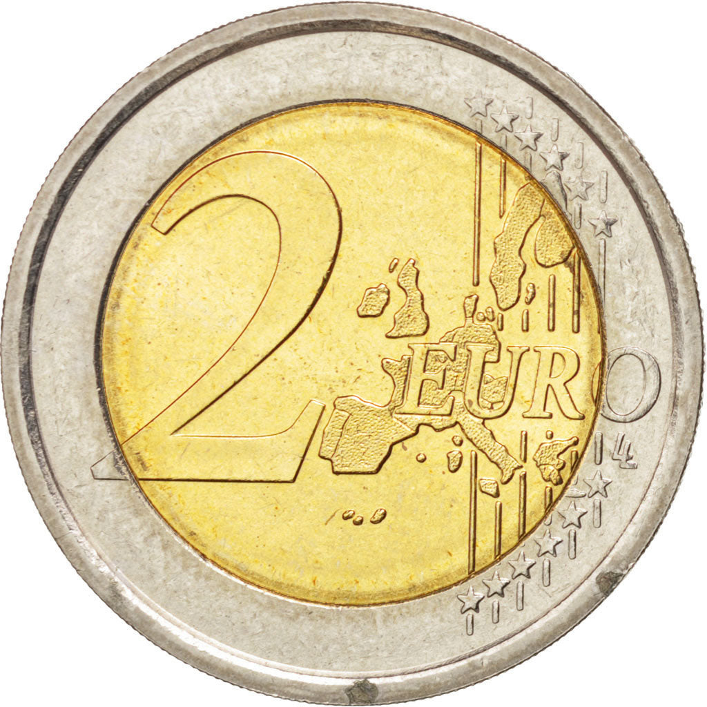 SAN MARINO, 2 Euro, 2007, Rome, KM #447, MS(63), Bi-Metallic, 25.75, 8.53