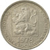 Moneta, Czechosłowacja, 50 Haleru, 1978, EF(40-45), Miedź-Nikiel, KM:89