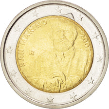 SAN MARINO, 2 Euro, 2007, Rome, KM #481, MS(63), Bi-Metallic, 25.75, 8.53