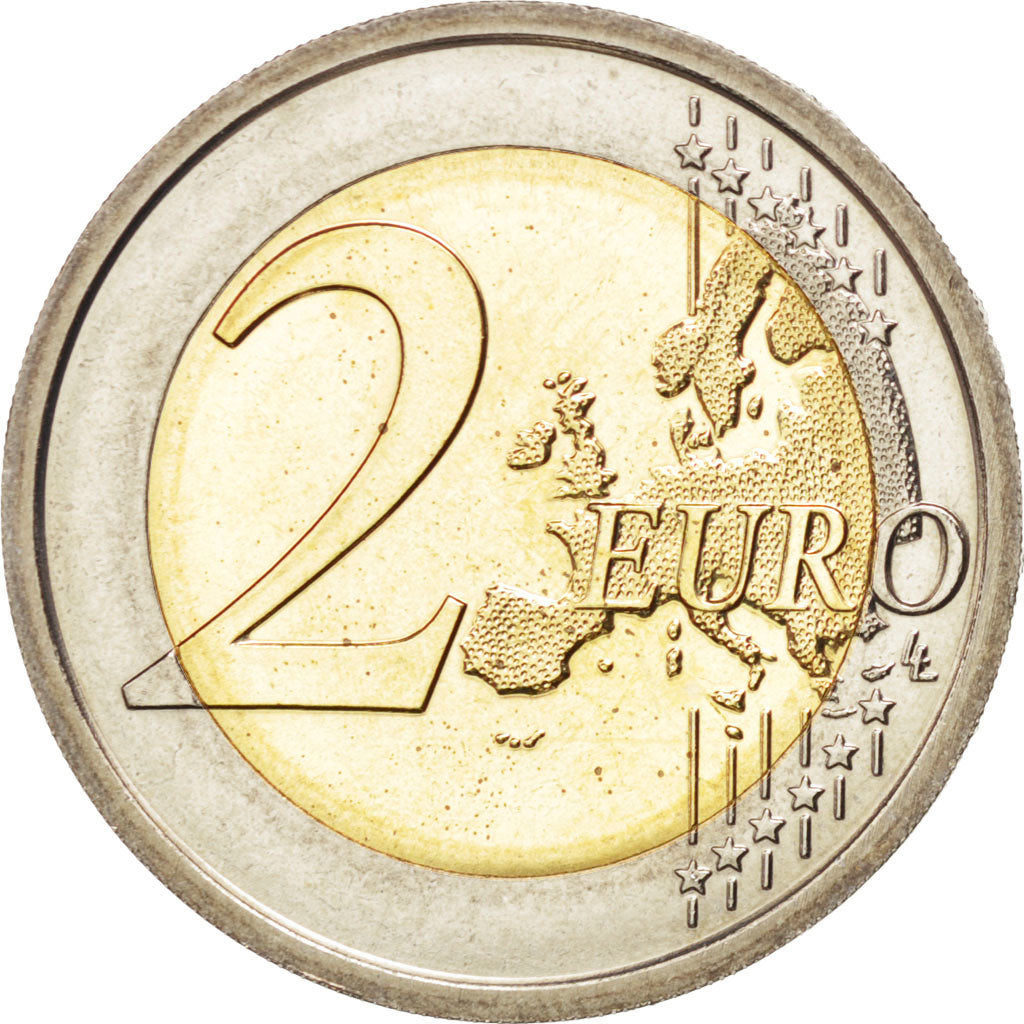 SAN MARINO, 2 Euro, 2008, Rome, KM #487, MS(63), Bi-Metallic, 25.75, 8.47