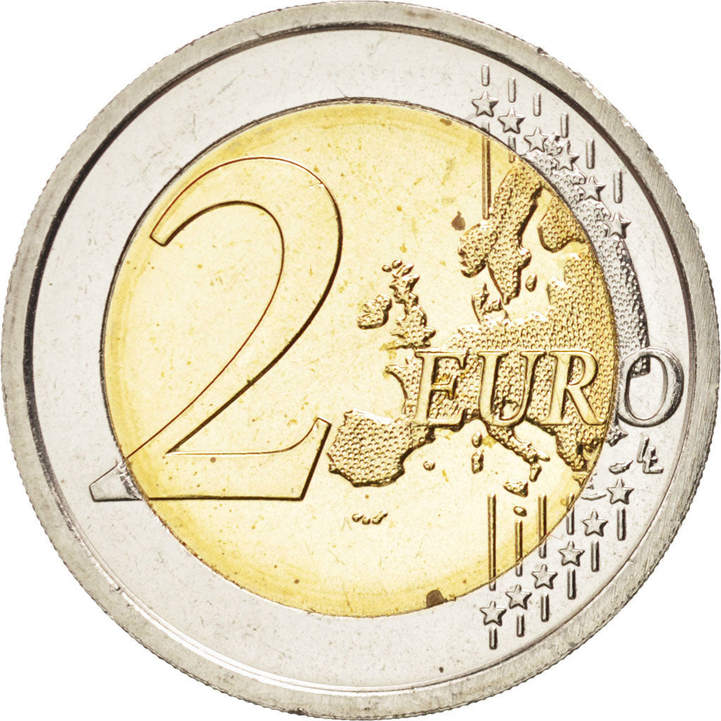 SAN MARINO, 2 Euro, 2009, Rome, KM #490, MS(63), Bi-Metallic, 25.75, 8.54