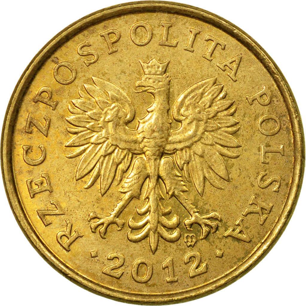 Coin, Poland, 2 Grosze, 2012, Warsaw, EF(40-45), Brass, KM:277