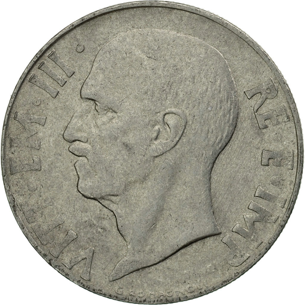 Coin, Italy, Vittorio Emanuele III, 20 Centesimi, 1943, Rome, VF(30-35)
