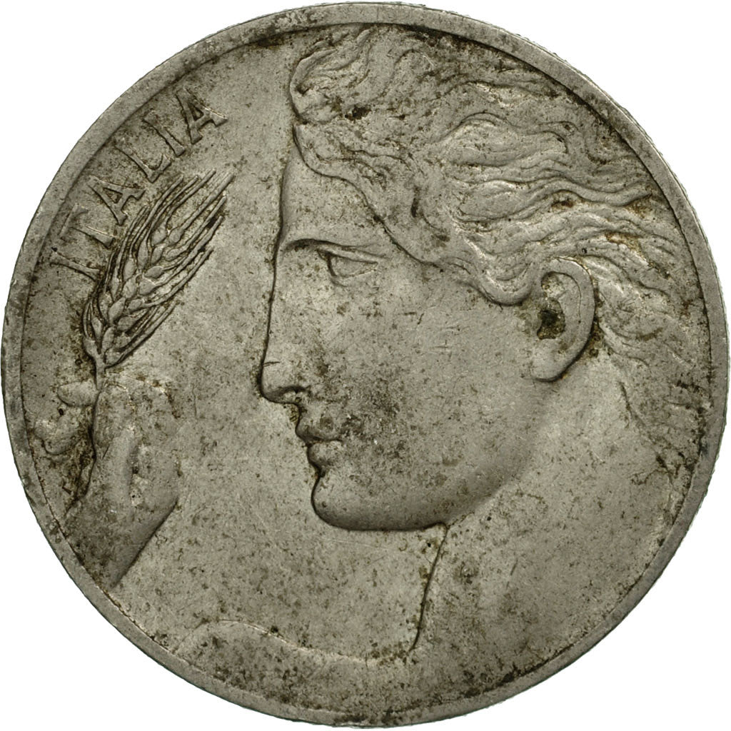 Moneta, Italia, Vittorio Emanuele III, 20 Centesimi, 1911, Rome, MB+, Nichel