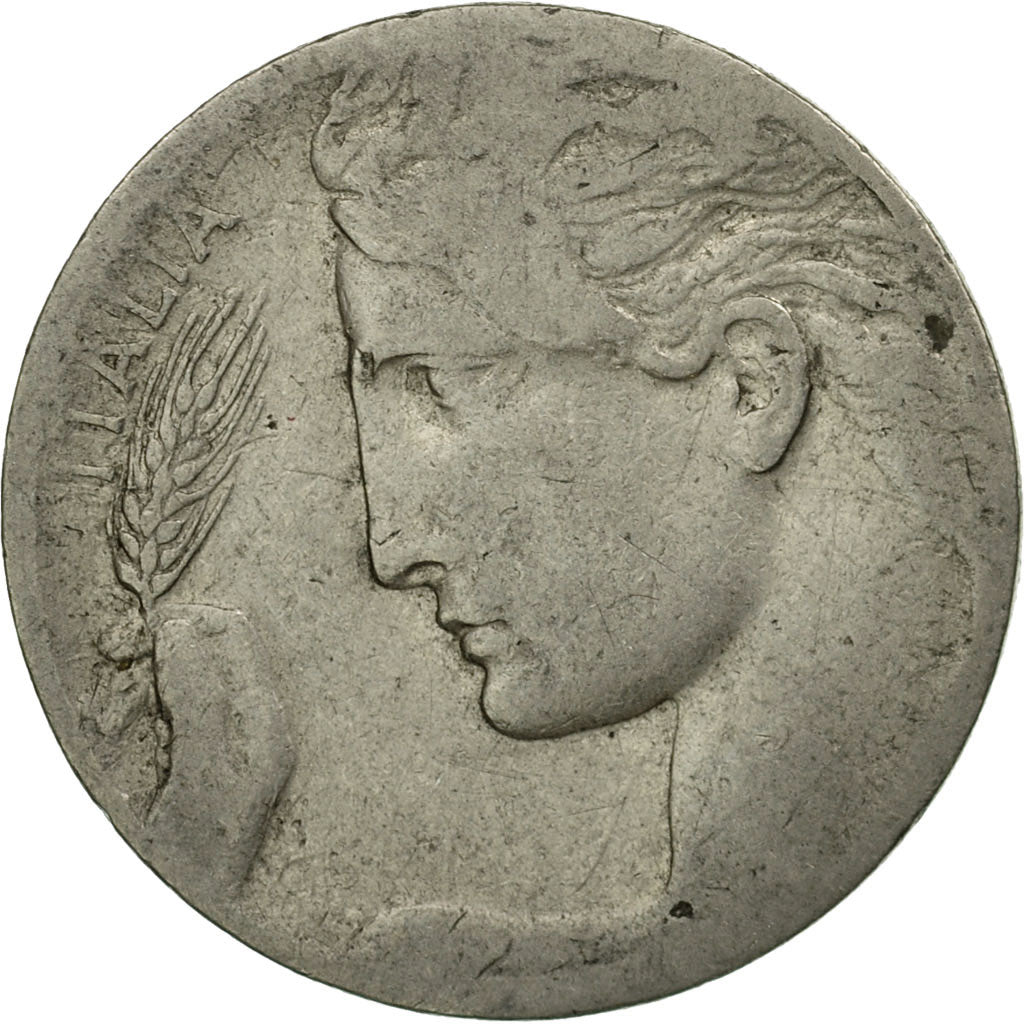 Coin, Italy, Vittorio Emanuele III, 20 Centesimi, 1908, Rome, VF(30-35), Nickel