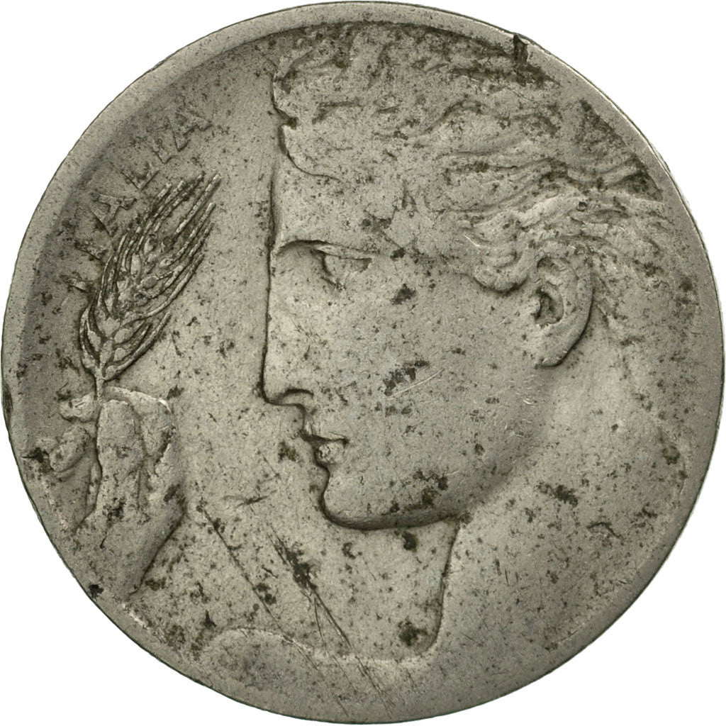 Coin, Italy, Vittorio Emanuele III, 20 Centesimi, 1922, Rome, VF(30-35), Nickel