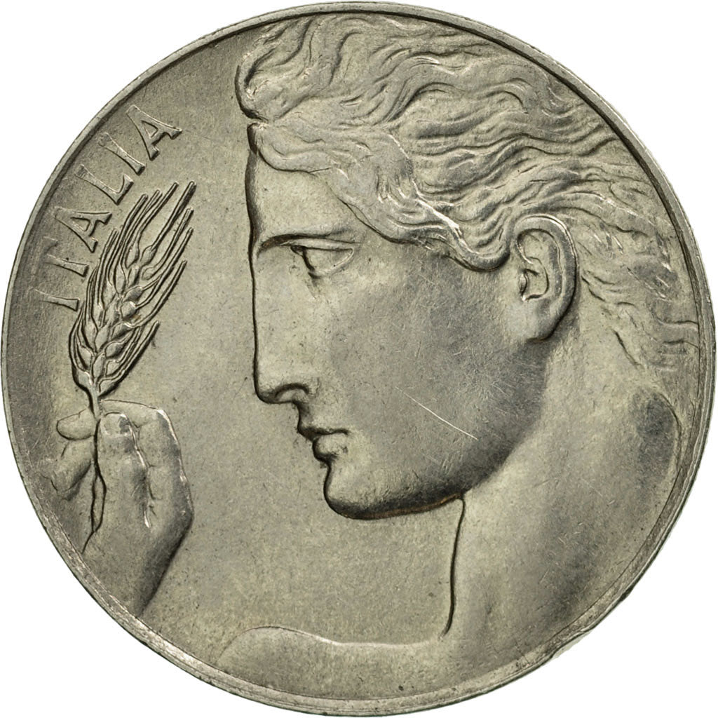 Coin, Italy, Vittorio Emanuele III, 20 Centesimi, 1920, Rome, AU(55-58), Nickel