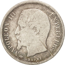 FRANCE, Napoléon III, 20 Centimes, 1856, Paris, KM #778.1, VF(20-25), Silver, 15