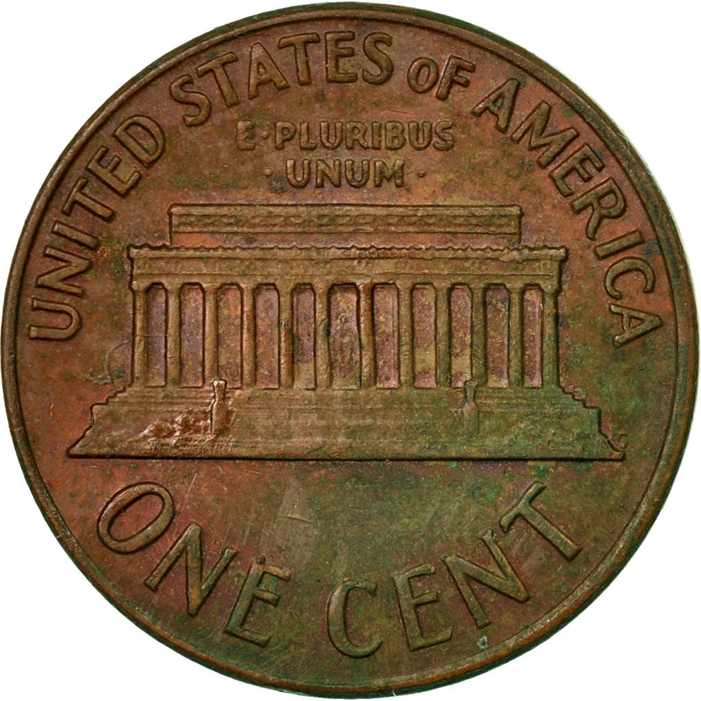 Coin, United States, Lincoln Cent, Cent, 1971, U.S. Mint, San Francisco