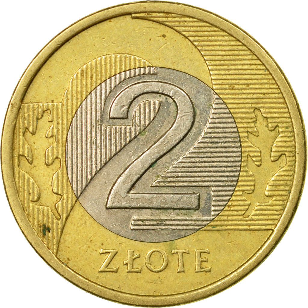 Moneta, Polonia, 2 Zlote, 2010, Warsaw, BB, Bi-metallico, KM:283