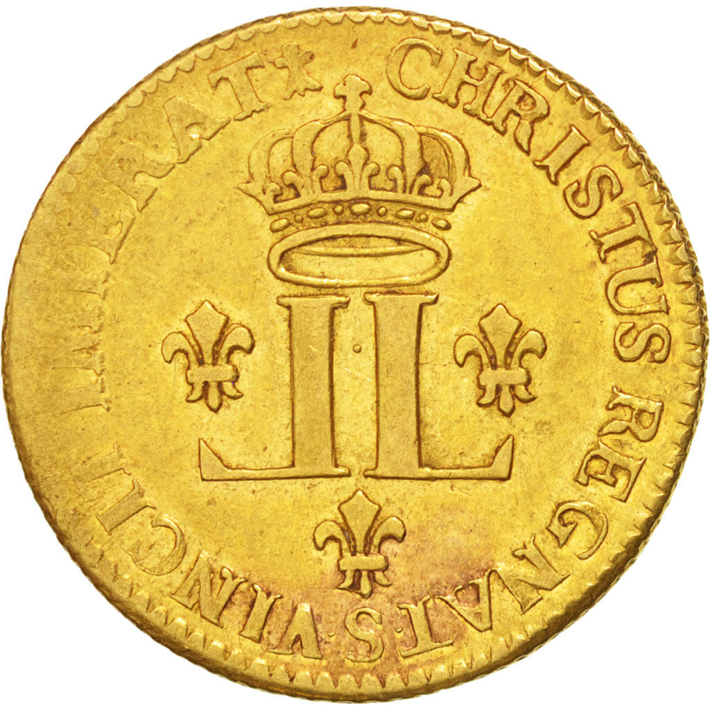 Monnaie, France, Louis d'Or, 1722, Reims, TB+, Or, KM:461, Gadoury:337