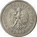 Coin, Poland, Zloty, 2008, Warsaw, EF(40-45), Copper-nickel, KM:282