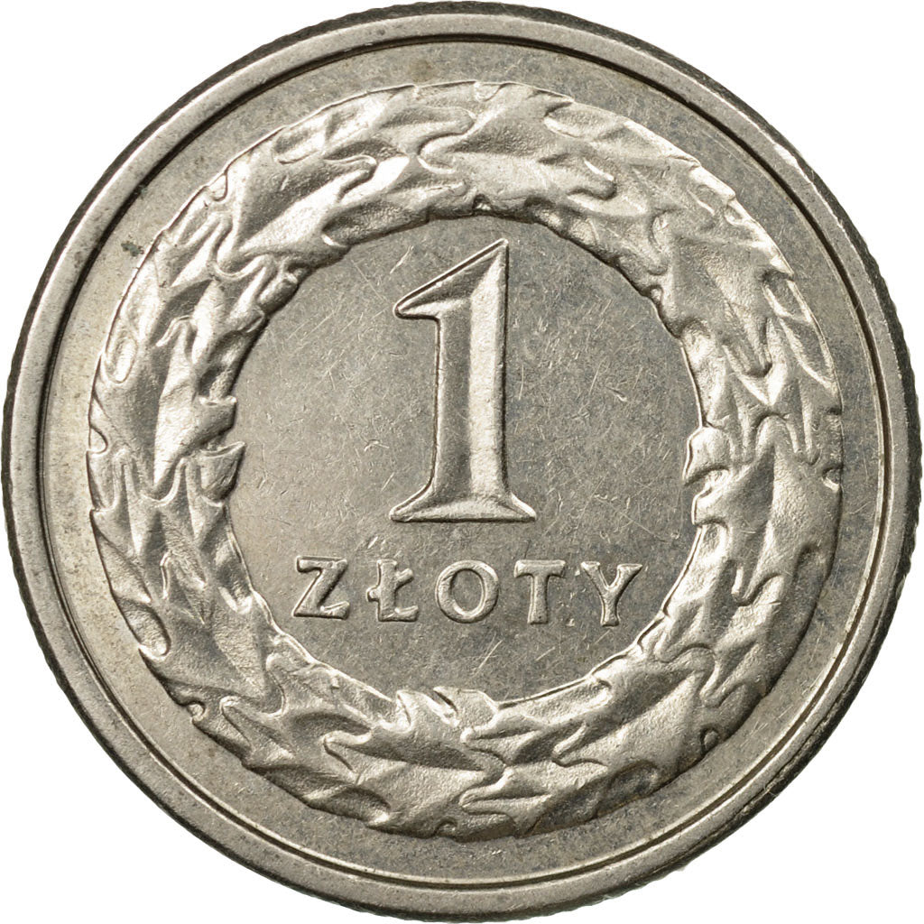Coin, Poland, Zloty, 2008, Warsaw, EF(40-45), Copper-nickel, KM:282