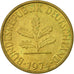 Coin, GERMANY - FEDERAL REPUBLIC, 5 Pfennig, 1974, Stuttgart, EF(40-45), Brass