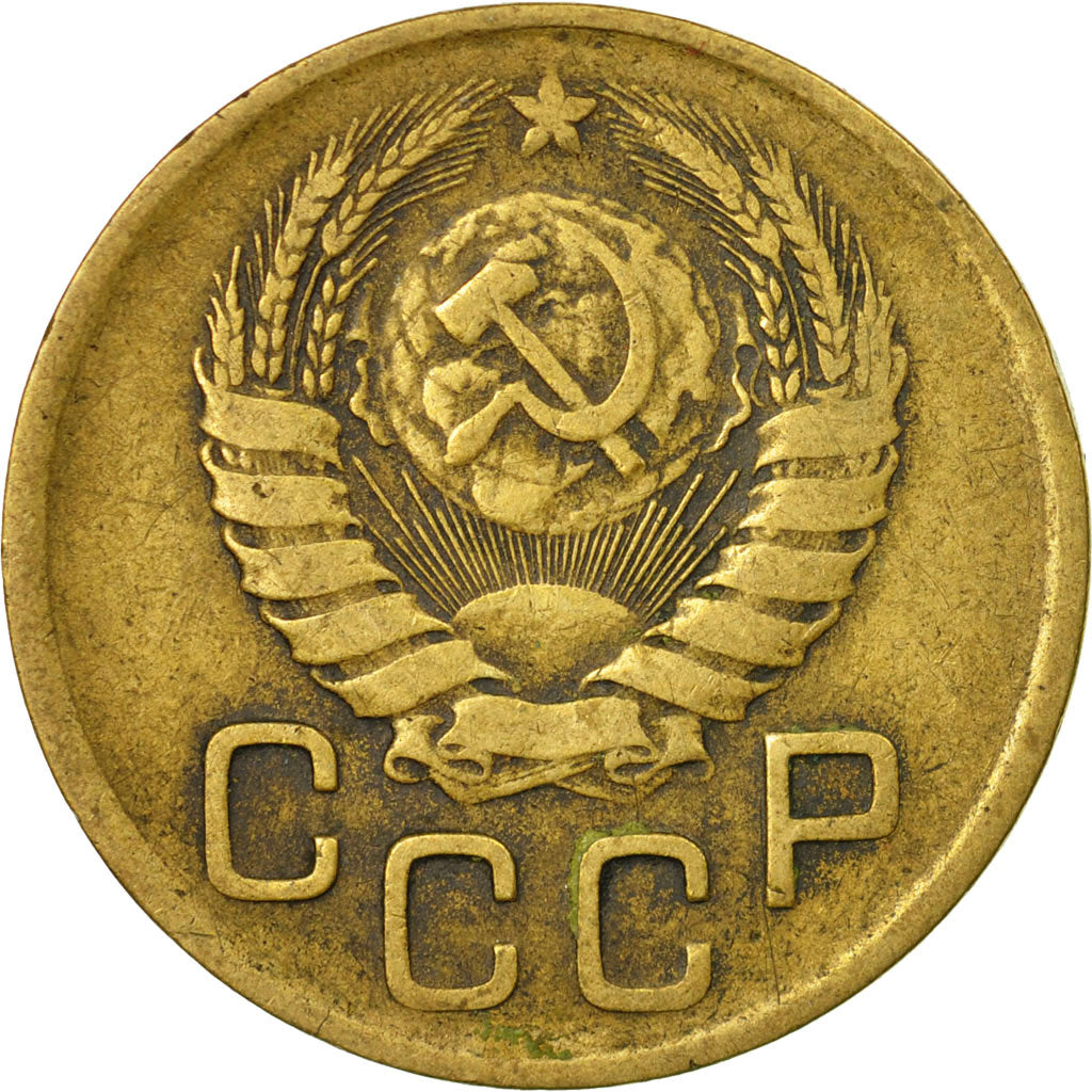 Münze, Russland, 3 Kopeks, 1946, Saint-Petersburg, SS, Aluminum-Bronze, KM:107