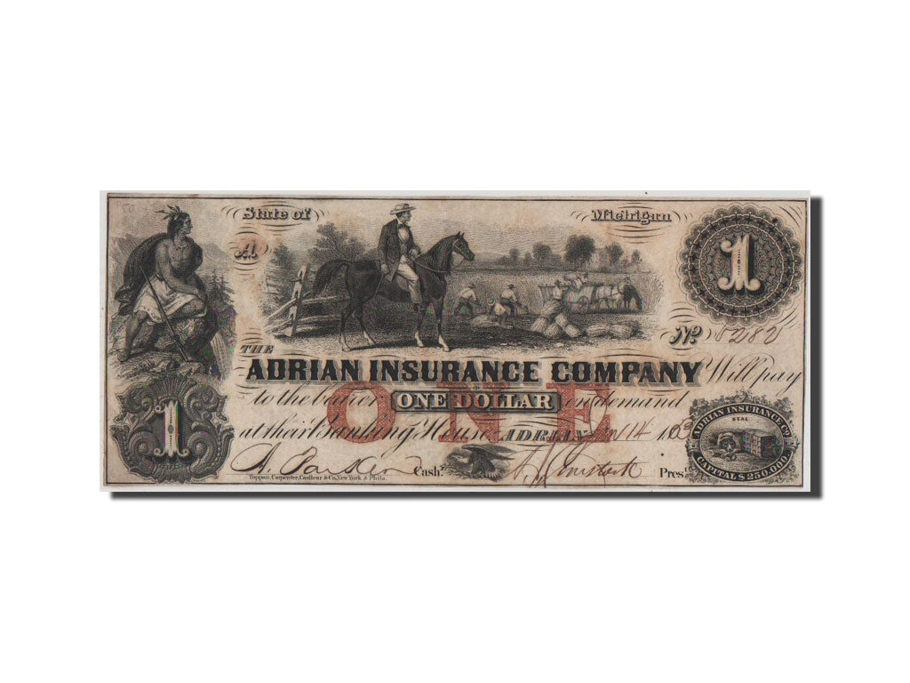 United States, 1 Dollar, 1853, AU(50-53)