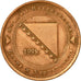 Coin, BOSNIA-HERZEGOVINA, 50 Feninga, 1998, British Royal Mint, EF(40-45)