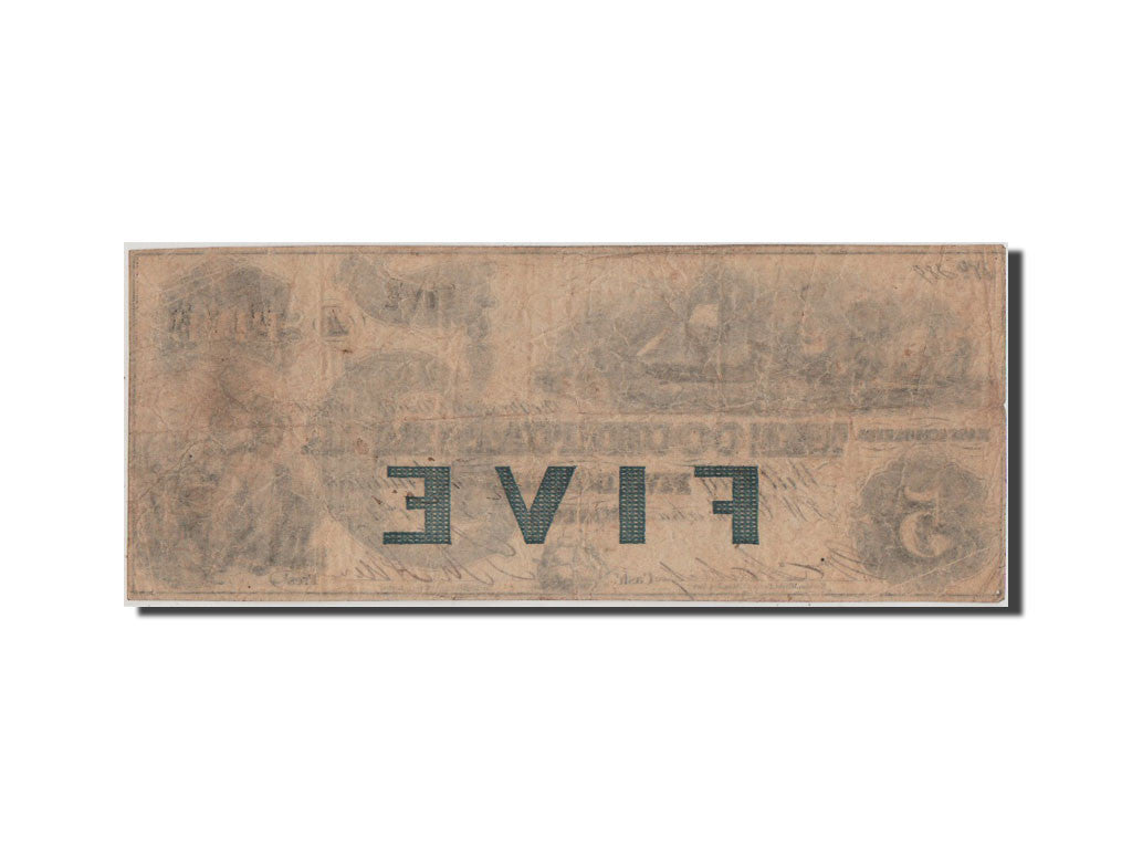 Billete, 5 Dollars, 1853, Estados Unidos, MBC