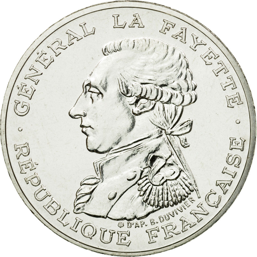 Coin, France, 100 Francs, 1987, Piéfort, MS(65-70), Silver, KM:P991a