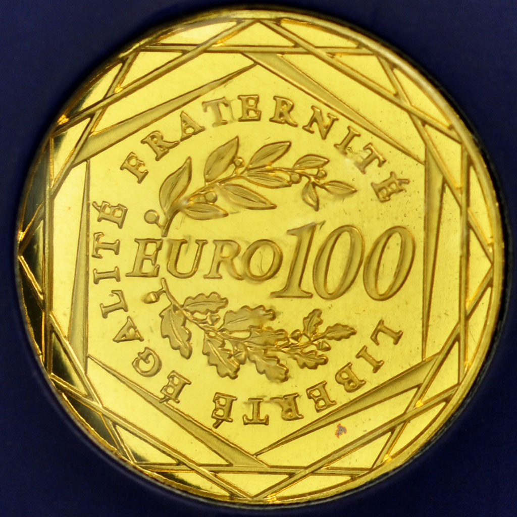France, 100 Euro, 2009, Semeuse, MS(65-70), Gold, KM:1536