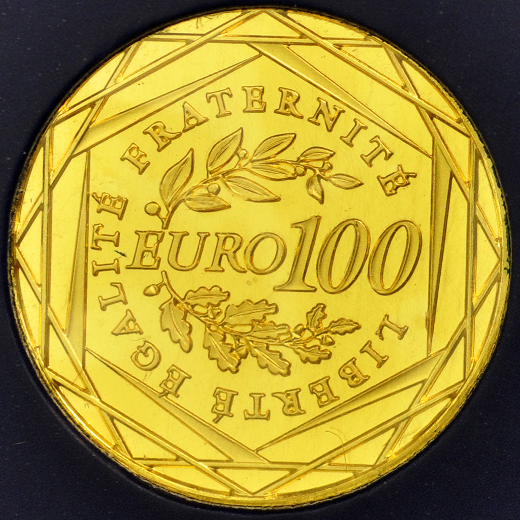 France, 100 Euro, 2009, Semeuse, MS(65-70), Gold, KM:1536