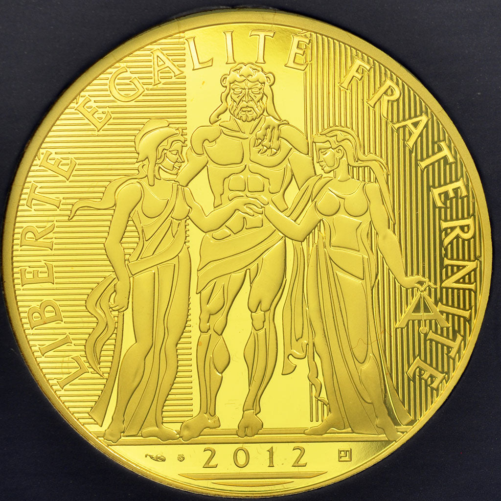 France, 1000 Euro, 2012, Hercule, MS(65-70), Gold