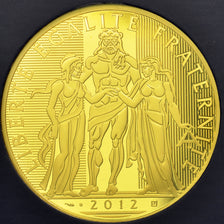 France, 1000 Euro, 2012, Hercule, MS(65-70), Gold