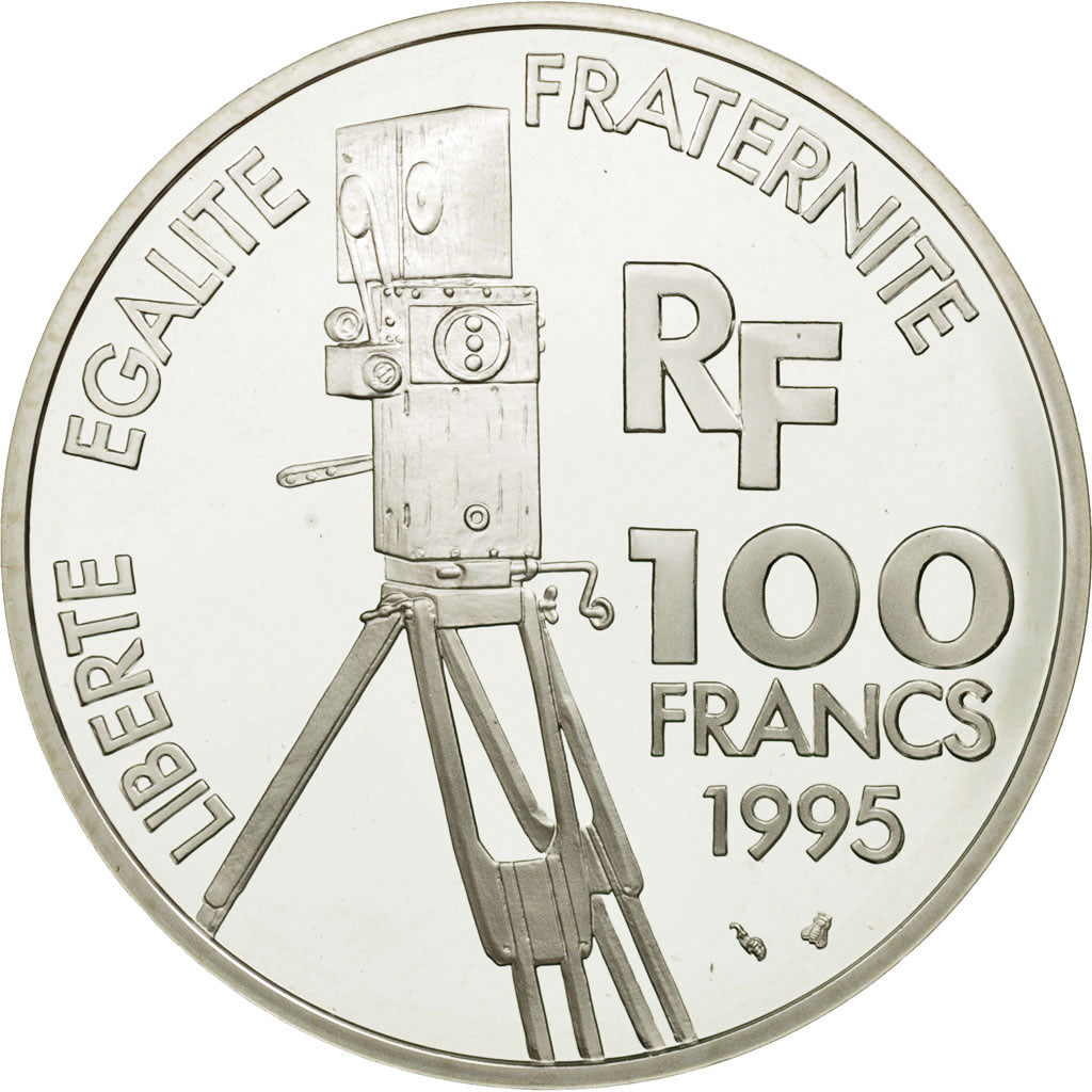 Münze, Frankreich, 100 Francs, 1995, STGL, Silber, KM:1108, Gadoury:C124