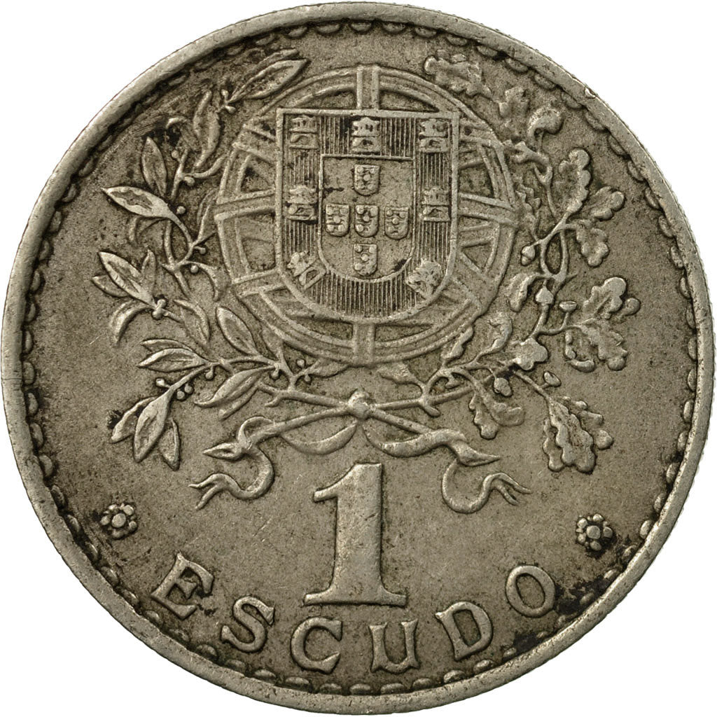 Coin, Portugal, Escudo, 1961, EF(40-45), Copper-nickel, KM:578