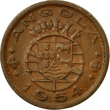 Coin, Angola, 2-1/2 Escudos, 1954, EF(40-45), Copper-nickel, KM:Pr34