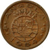 Coin, Angola, 2-1/2 Escudos, 1954, EF(40-45), Copper-nickel, KM:Pr34