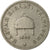 Moneda, Hungría, Franz Joseph I, 20 Fillér, 1893, Kormoczbanya, BC+, Níquel