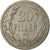 Moneda, Hungría, Franz Joseph I, 20 Fillér, 1893, Kormoczbanya, BC+, Níquel