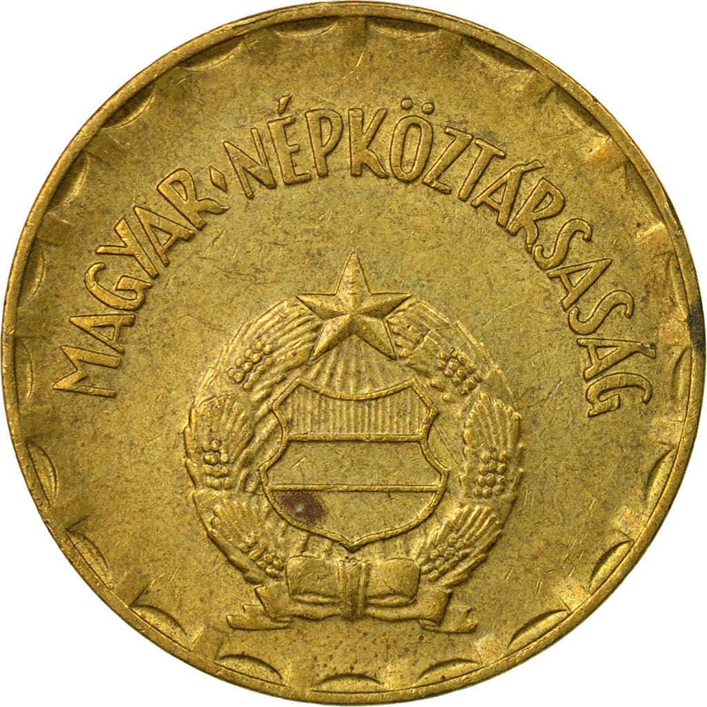 Moneda, Hungría, 2 Forint, 1987, MBC, Latón, KM:591