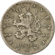 Coin, Czechoslovakia, 50 Haleru, 1926, EF(40-45), Copper-nickel, KM:2