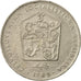 Moneta, Czechosłowacja, 2 Koruny, 1985, EF(40-45), Miedź-Nikiel, KM:75