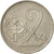Coin, Czechoslovakia, 2 Koruny, 1985, EF(40-45), Copper-nickel, KM:75