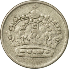 Coin, Sweden, Gustaf VI, 25 Öre, 1955, EF(40-45), Silver, KM:824