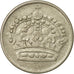 Coin, Sweden, Gustaf VI, 25 Öre, 1955, EF(40-45), Silver, KM:824