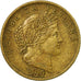 Coin, Peru, 10 Centavos, 1959, VF(30-35), Brass, KM:224.2