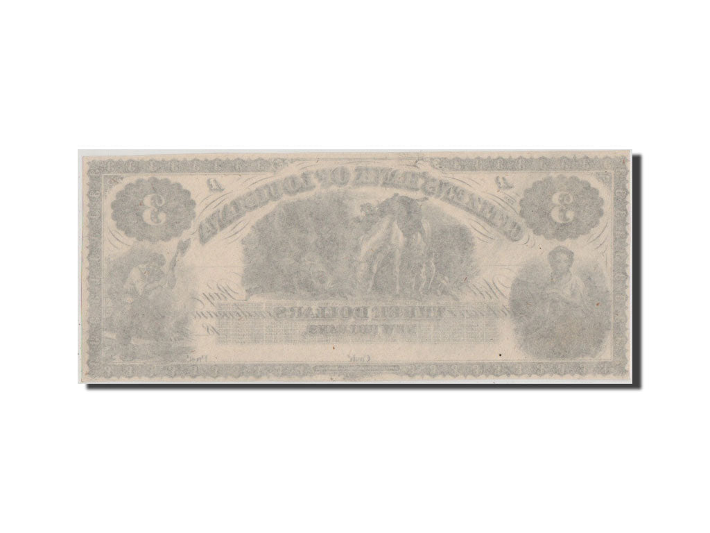 Billete, 3 Dollars, Estados Unidos, SC