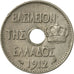 Moneda, Grecia, George I, 5 Lepta, 1912, MBC, Níquel, KM:62