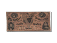 Etats-Unis, Obsolètes, South Carolina, Georgetown, 5 Dollars 1.10.1856