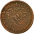 Moneda, Bélgica, Leopold II, 2 Centimes, 1902, BC+, Cobre, KM:35.1