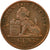 Münze, Belgien, Leopold II, 2 Centimes, 1902, S+, Kupfer, KM:35.1