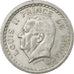 Coin, Monaco, Louis II, 2 Francs, Undated (1943), EF(40-45), Aluminum, KM:121